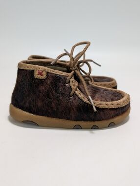 Twisted X Infant Girls' Brindle Chukka Driving Mocs